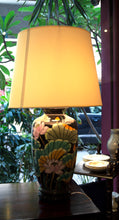 Load image into Gallery viewer, Waterlily Ceramic Lamps  Mid Century Modern Lighting
